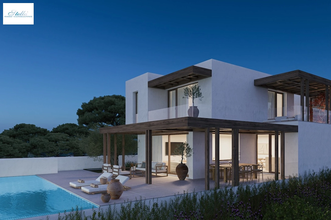 villa in Moraira(Benimeit) for sale, built area 319 m², air-condition, plot area 1000 m², 3 bedroom, 3 bathroom, swimming-pool, ref.: CA-H-1840-AMB-1