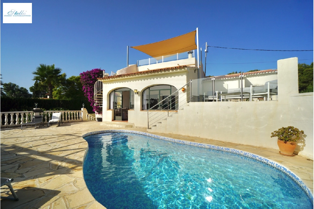 villa in Benissa(Montemar) for sale, built area 165 m², plot area 823 m², 3 bedroom, 2 bathroom, swimming-pool, ref.: CA-H-1845-AMB-11