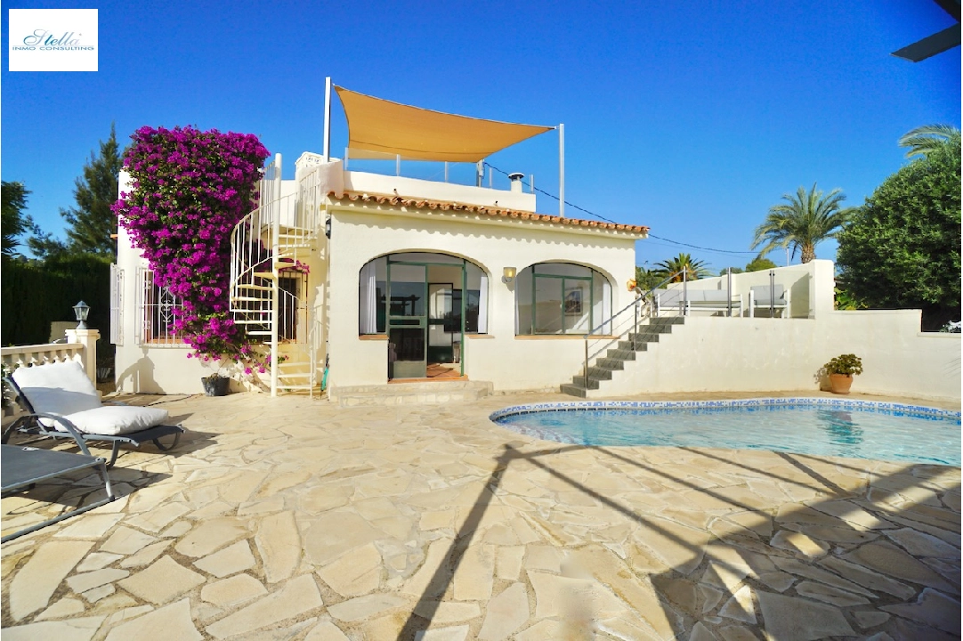 villa in Benissa(Montemar) for sale, built area 165 m², plot area 823 m², 3 bedroom, 2 bathroom, swimming-pool, ref.: CA-H-1845-AMB-12