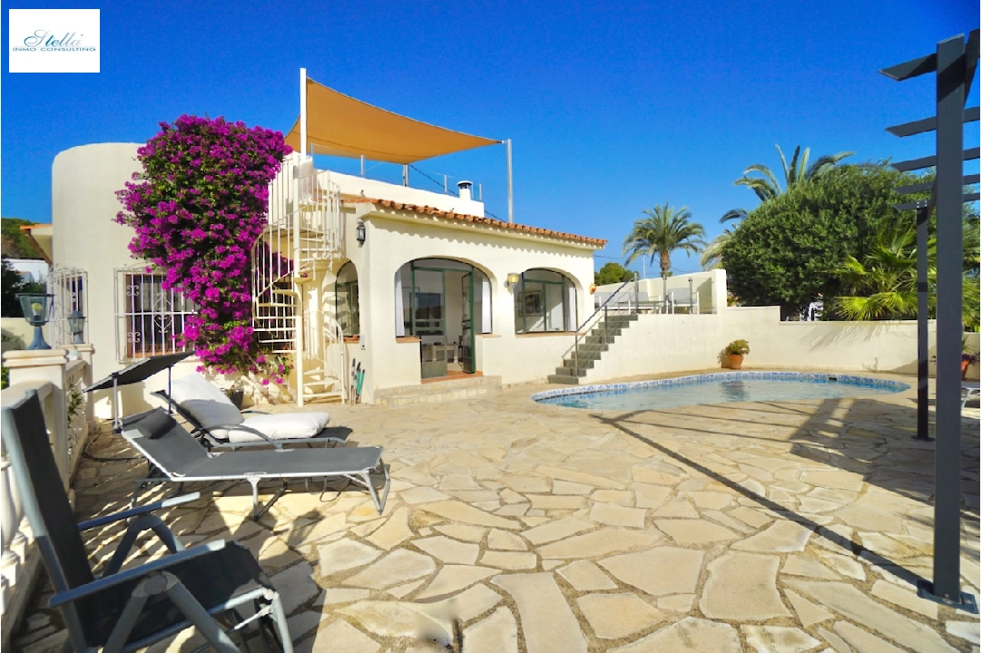 villa in Benissa(Montemar) for sale, built area 165 m², plot area 823 m², 3 bedroom, 2 bathroom, swimming-pool, ref.: CA-H-1845-AMB-14