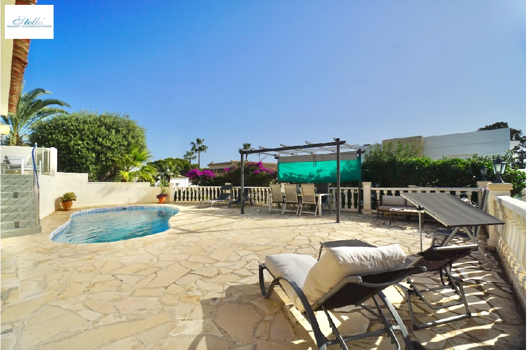 villa in Benissa(Montemar) for sale, built area 165 m², plot area 823 m², 3 bedroom, 2 bathroom, swimming-pool, ref.: CA-H-1845-AMB-16