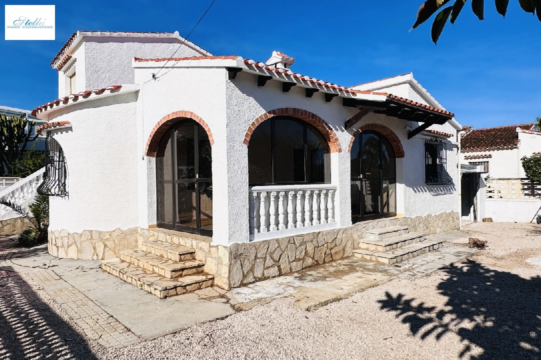 villa in Els Poblets(Ptda. Gironets) for sale, built area 110 m², year built 1978, + central heating, air-condition, plot area 540 m², 3 bedroom, 1 bathroom, ref.: AS-0125-3