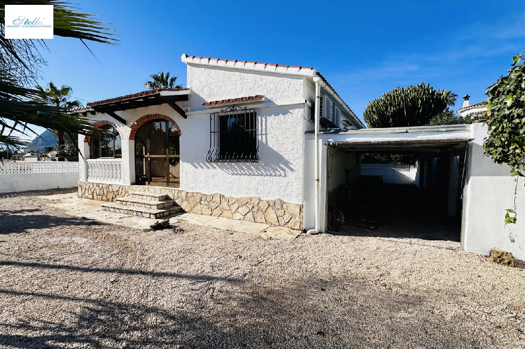 villa in Els Poblets(Ptda. Gironets) for sale, built area 110 m², year built 1978, + central heating, air-condition, plot area 540 m², 3 bedroom, 1 bathroom, ref.: AS-0125-5