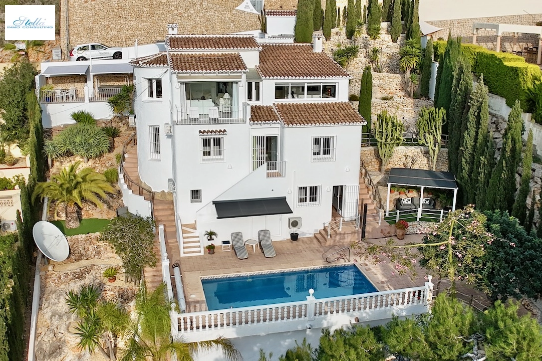 villa in Moraira(Arnella) for sale, built area 248 m², air-condition, plot area 958 m², 5 bedroom, 3 bathroom, swimming-pool, ref.: CA-H-1854-AMB-35