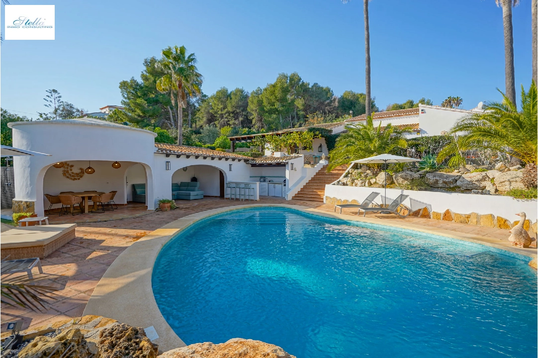 villa in Javea for sale, built area 300 m², year built 1983, air-condition, plot area 2190 m², 3 bedroom, 3 bathroom, swimming-pool, ref.: BP-C4XY4465JAV-2