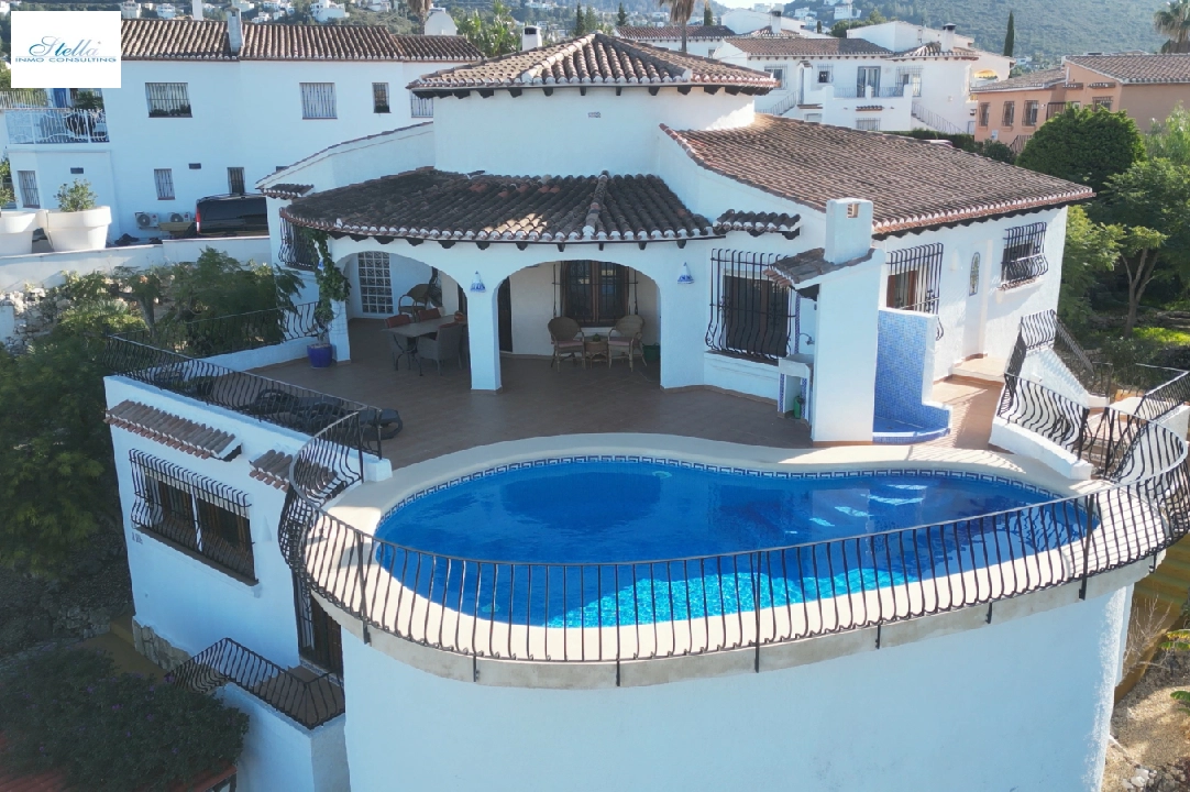 villa in Pego-Monte Pego for sale, built area 200 m², year built 1999, + central heating, air-condition, plot area 856 m², 4 bedroom, 3 bathroom, swimming-pool, ref.: JS-0125-2