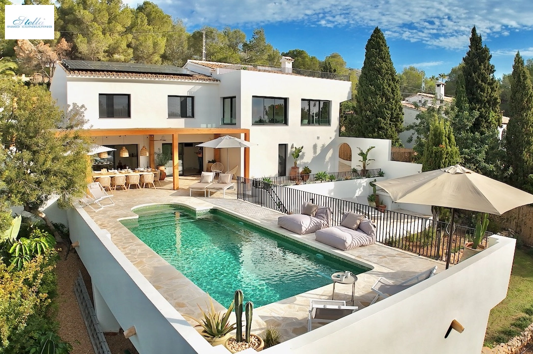 villa in Moraira(Arnella) for sale, built area 270 m², air-condition, plot area 1099 m², 5 bedroom, 4 bathroom, swimming-pool, ref.: CA-H-1852-AMBEI-5