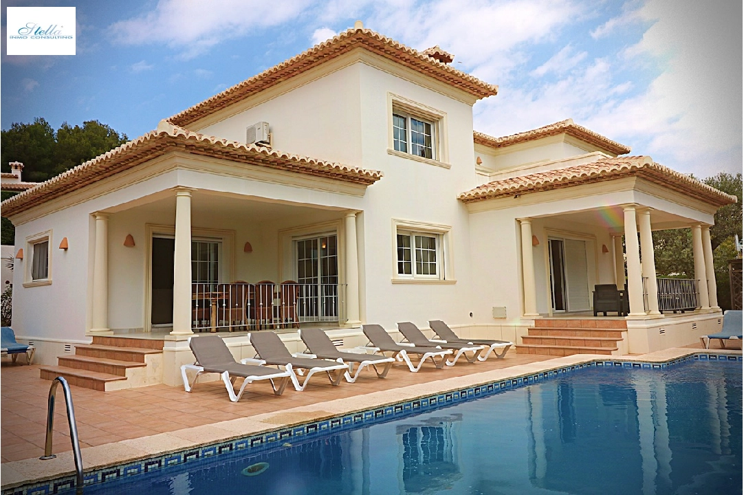 villa in Benissa(Pinada) for sale, built area 280 m², air-condition, plot area 829 m², 4 bedroom, 3 bathroom, swimming-pool, ref.: CA-H-1857-AMB-1