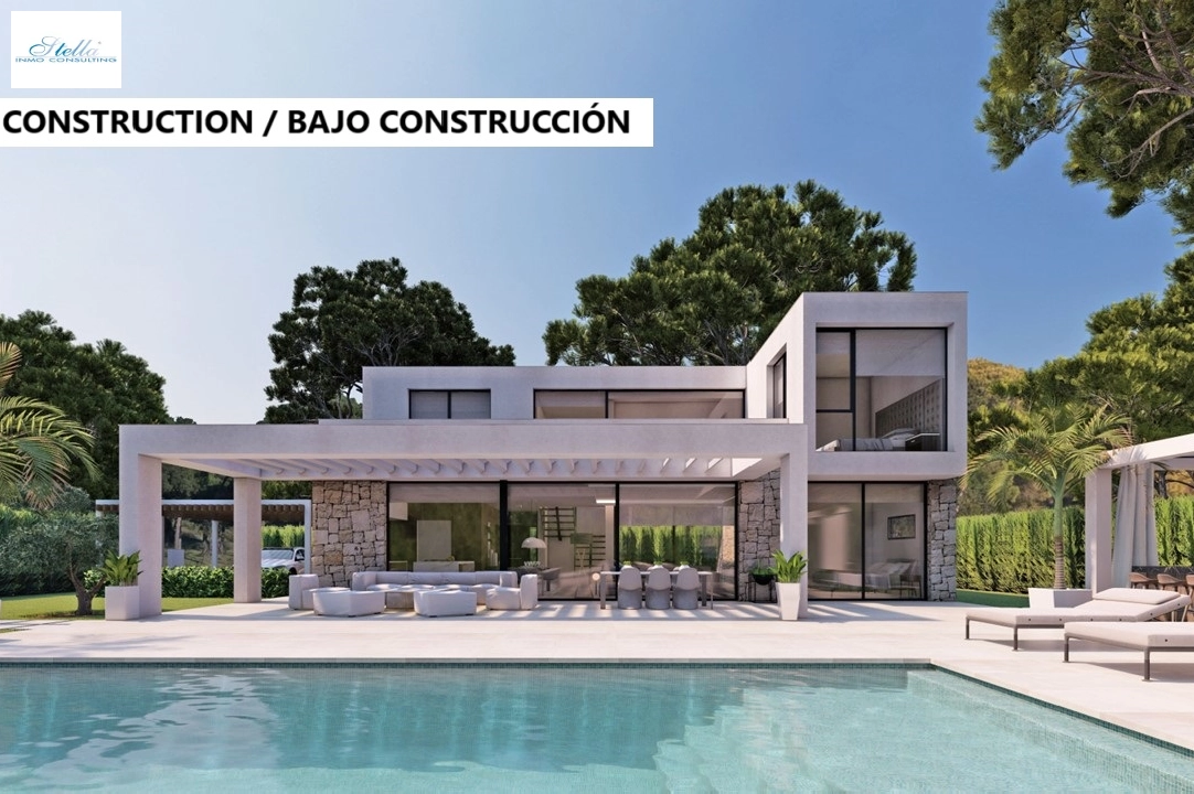 villa in Javea for sale, built area 246 m², year built 2024, air-condition, plot area 1003 m², 4 bedroom, 3 bathroom, swimming-pool, ref.: BP-4435JAV-1