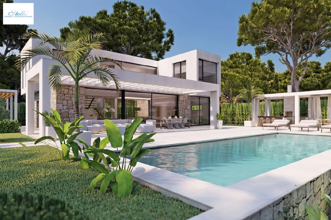 villa in Javea for sale, built area 246 m², year built 2024, air-condition, plot area 1003 m², 4 bedroom, 3 bathroom, swimming-pool, ref.: BP-4435JAV-2