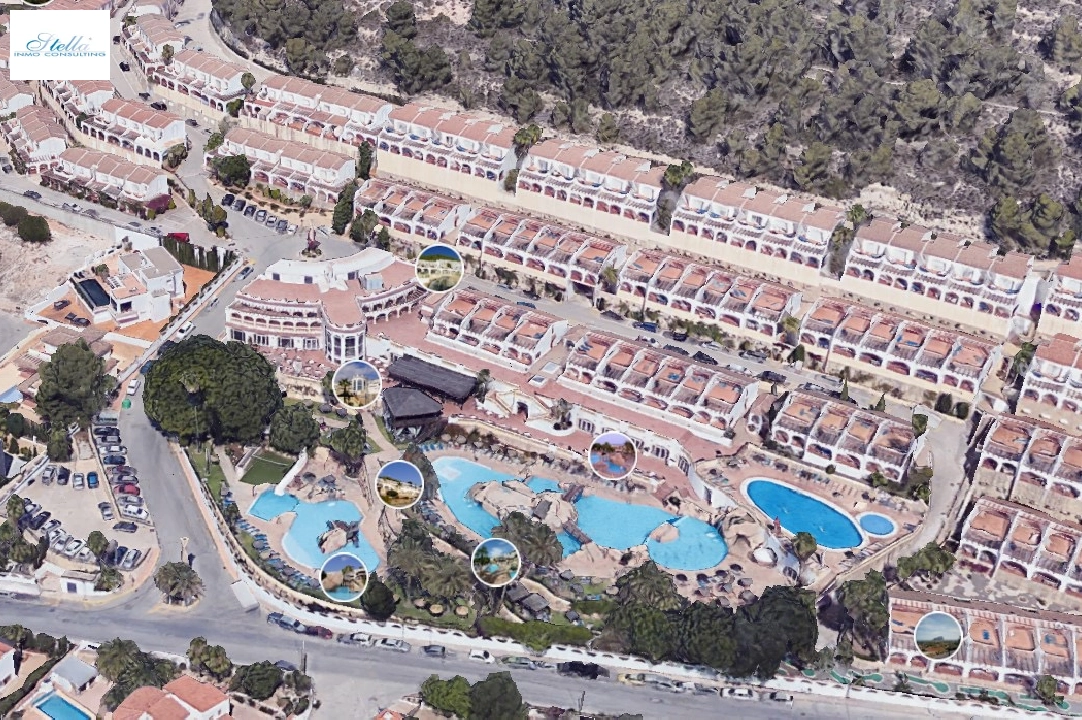 town house in Calpe(Tossal de la Cometa) for sale, built area 54 m², air-condition, 2 bedroom, 1 bathroom, swimming-pool, ref.: CA-B-1861-AMB-16