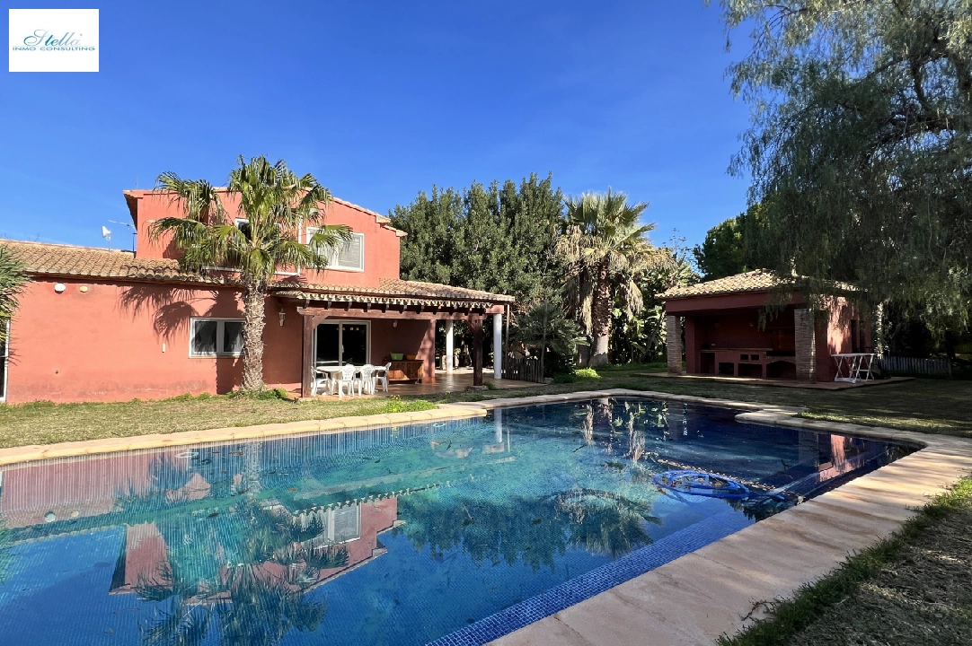 villa in Ondara for sale, built area 300 m², year built 1995, condition neat, + KLIMA, air-condition, plot area 5250 m², 4 bedroom, 4 bathroom, swimming-pool, ref.: MG-0125-1