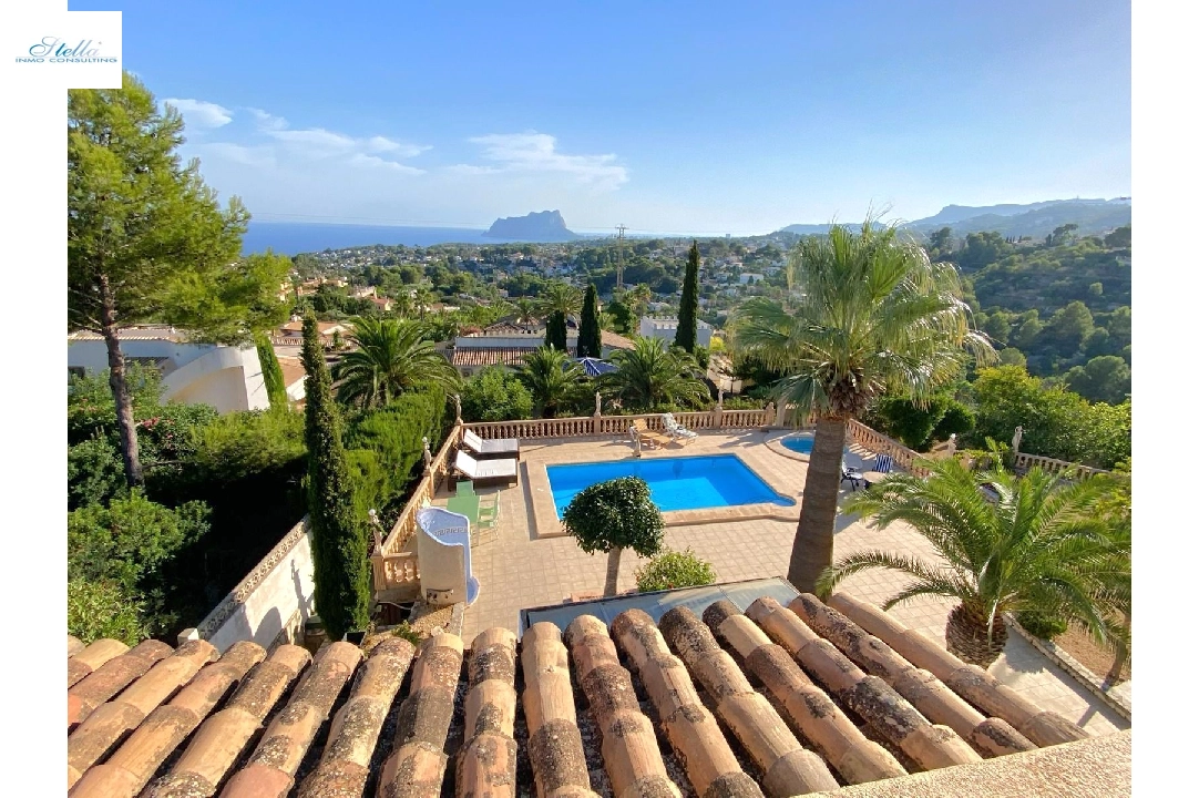 villa in Benissa for sale, built area 354 m², year built 1984, + central heating, plot area 1200 m², 4 bedroom, 4 bathroom, swimming-pool, ref.: FK-0125-1