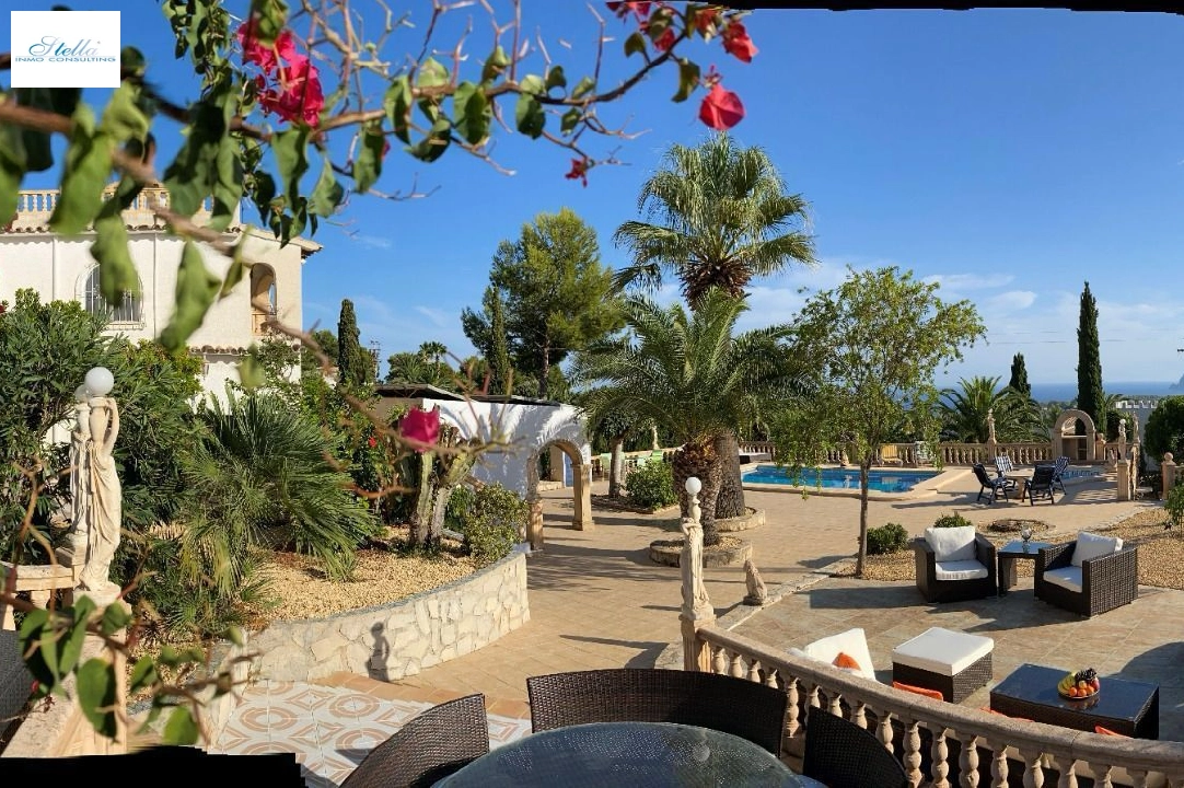 villa in Benissa for sale, built area 354 m², year built 1984, + central heating, plot area 1200 m², 4 bedroom, 4 bathroom, swimming-pool, ref.: FK-0125-26