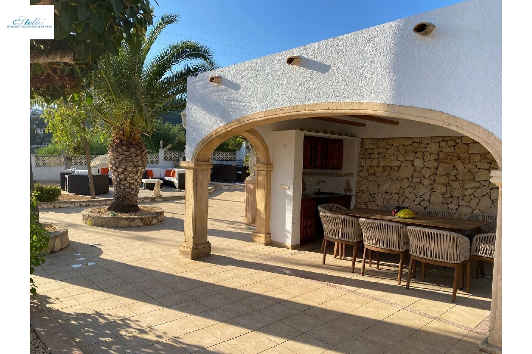 villa in Benissa for sale, built area 354 m², year built 1984, + central heating, plot area 1200 m², 4 bedroom, 4 bathroom, swimming-pool, ref.: FK-0125-4