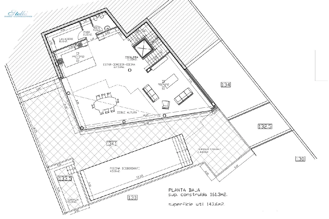 villa in Benissa(La Fustera) for sale, built area 770 m², year built 2017, air-condition, plot area 1795 m², 4 bedroom, swimming-pool, ref.: BP-4442BEN-44