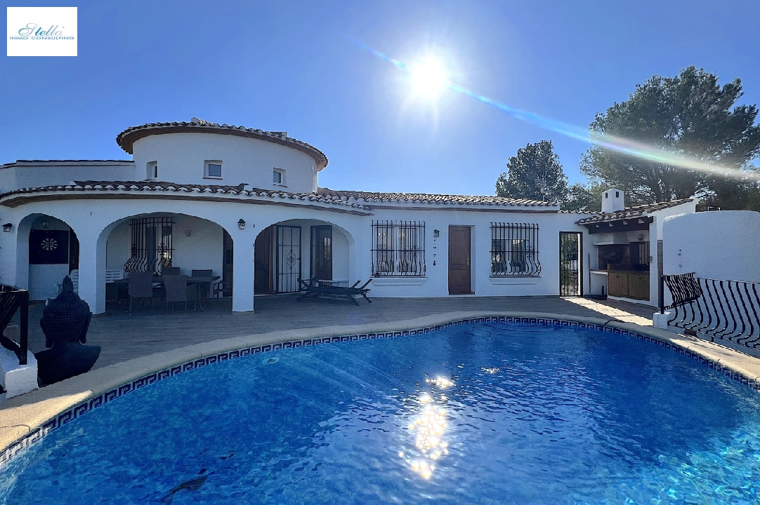 villa in Pego-Monte Pego for sale, built area 173 m², year built 2003, condition neat, + KLIMA, air-condition, plot area 1100 m², 3 bedroom, 2 bathroom, swimming-pool, ref.: SC-T0225-7