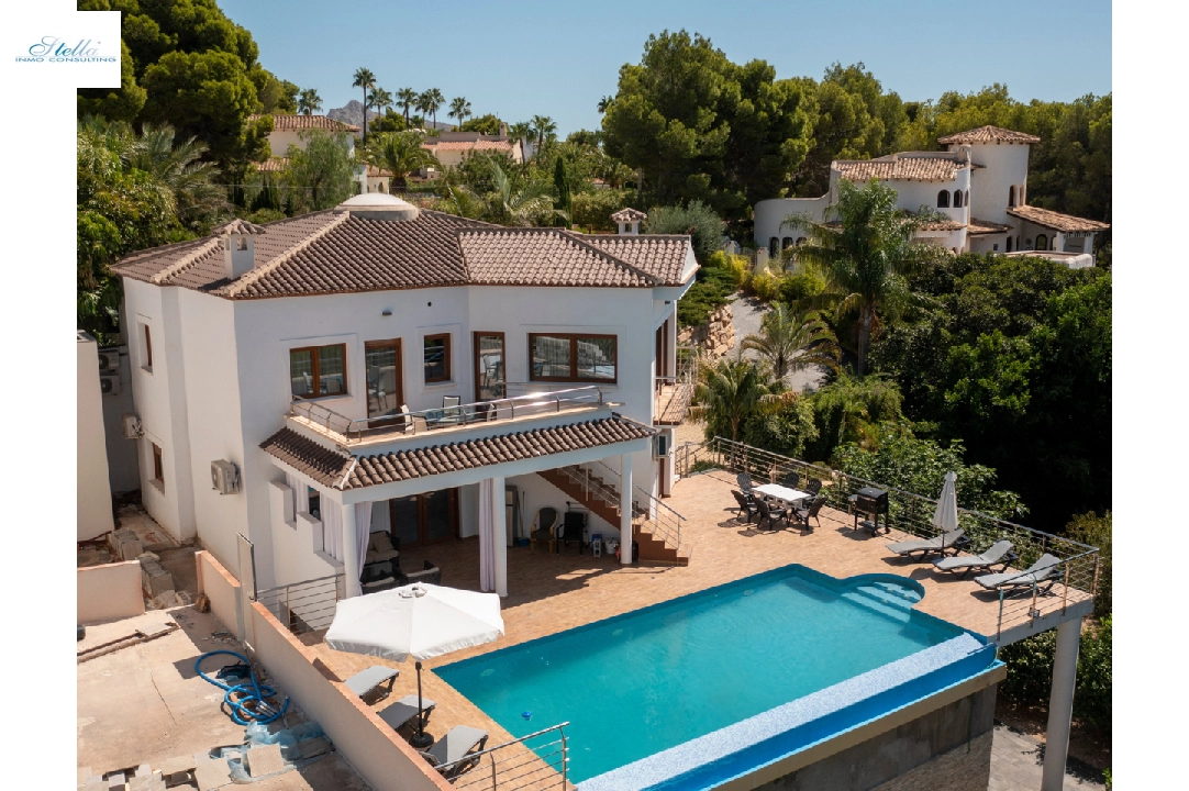 villa in Altea(Sierra Altea Golf) for sale, built area 2300 m², plot area 2400 m², 7 bedroom, 5 bathroom, swimming-pool, ref.: CPS-784-1