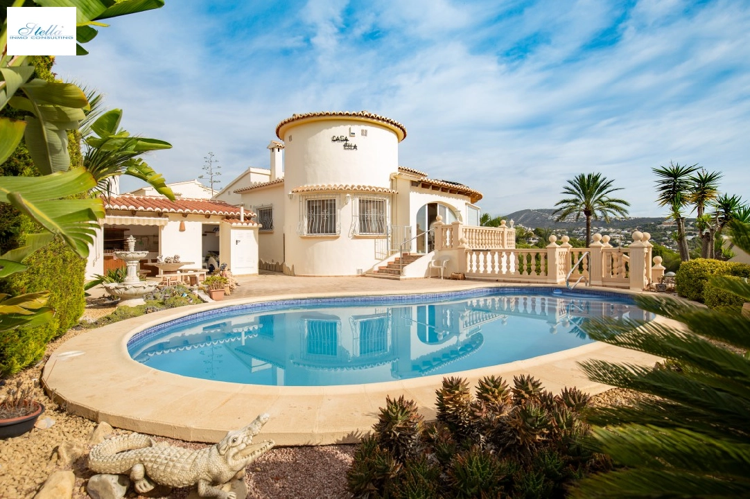 villa in Moraira(Pla del Mar) for sale, built area 310 m², plot area 900 m², 5 bedroom, 4 bathroom, swimming-pool, ref.: CPS-252-1