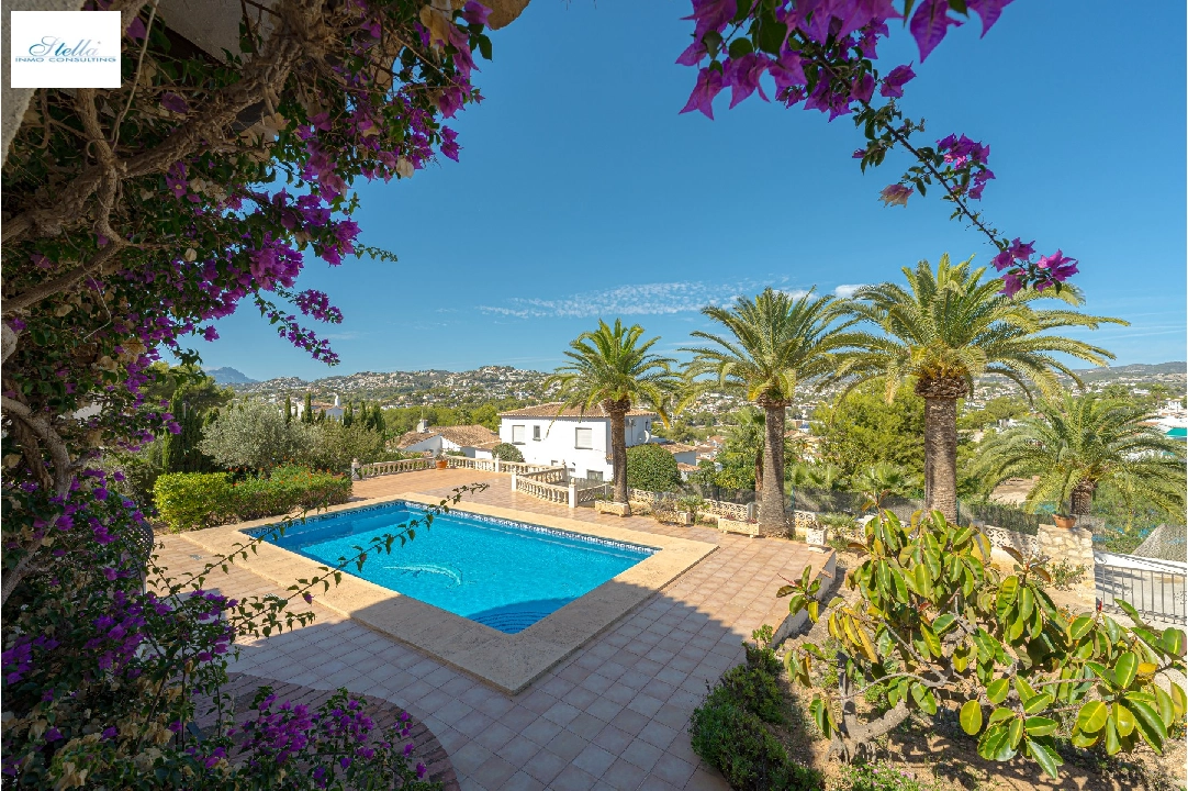 villa in Moraira(Moraira beach) for sale, built area 290 m², plot area 1167 m², 3 bedroom, 2 bathroom, swimming-pool, ref.: CPS-MOR287-2