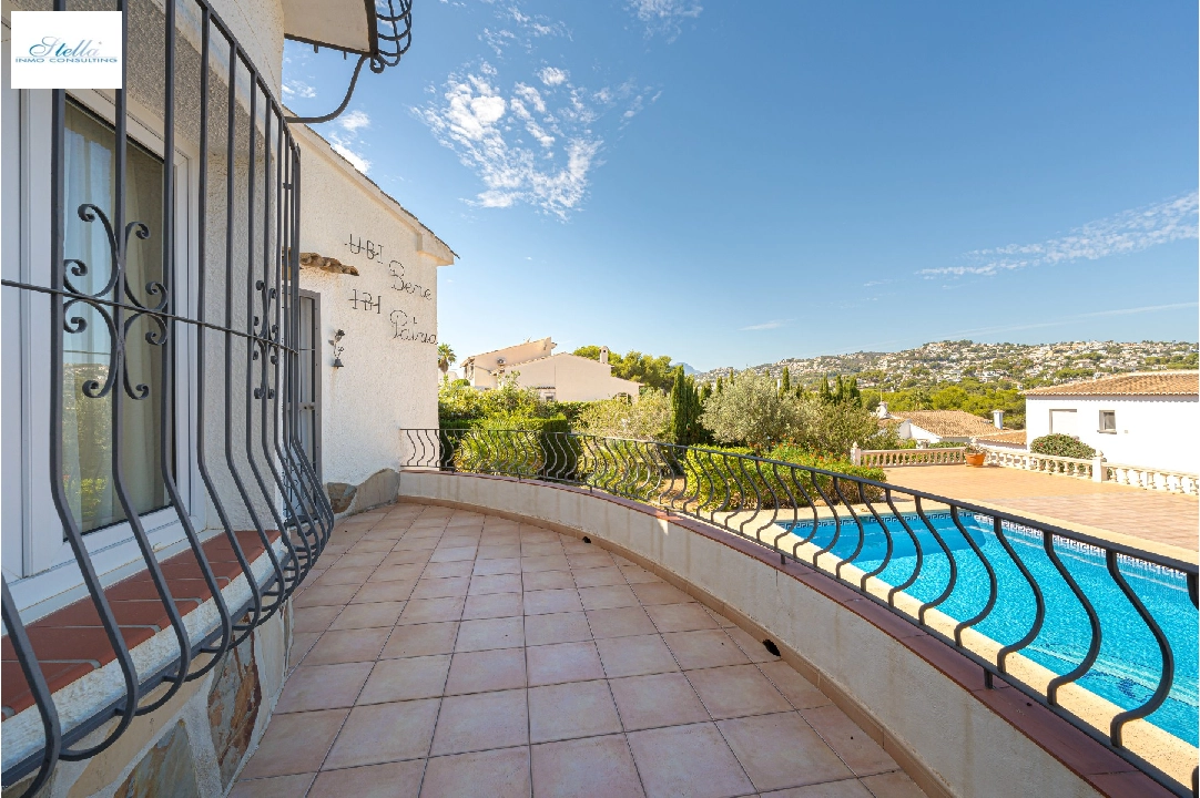 villa in Moraira(Moraira beach) for sale, built area 290 m², plot area 1167 m², 3 bedroom, 2 bathroom, swimming-pool, ref.: CPS-MOR287-9