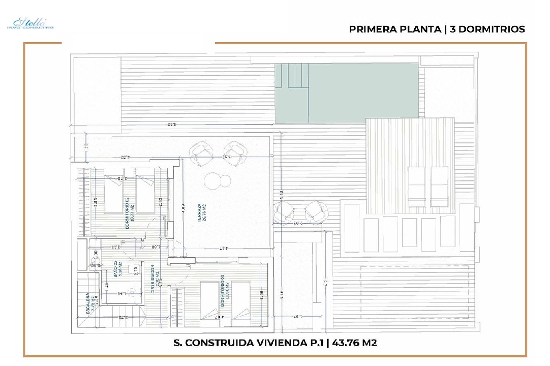 villa in Roldan for sale, built area 113 m², condition first owner, plot area 198 m², 3 bedroom, 2 bathroom, swimming-pool, ref.: HA-RDN-120-E02-12