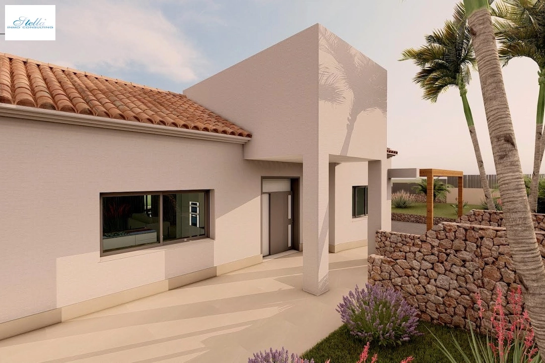 villa in Javea(Laderas) for sale, built area 226 m², air-condition, plot area 1186 m², 4 bedroom, 3 bathroom, swimming-pool, ref.: CA-H-1865-AMB-6