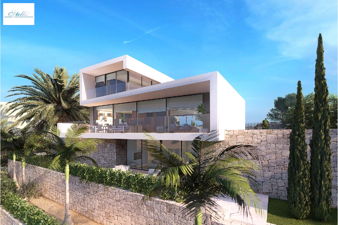 villa in Moraira for sale, built area 568 m², + KLIMA, air-condition, plot area 869 m², 4 bedroom, 8 bathroom, swimming-pool, ref.: BP-8235MOR-3