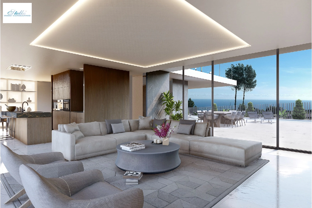 villa in Moraira for sale, built area 568 m², + KLIMA, air-condition, plot area 869 m², 4 bedroom, 8 bathroom, swimming-pool, ref.: BP-8235MOR-7