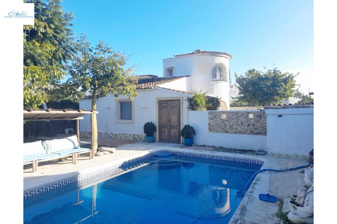 villa in Els Poblets for sale, built area 117 m², year built 1985, + stove, air-condition, plot area 420 m², 3 bedroom, 1 bathroom, swimming-pool, ref.: O-V93414-1