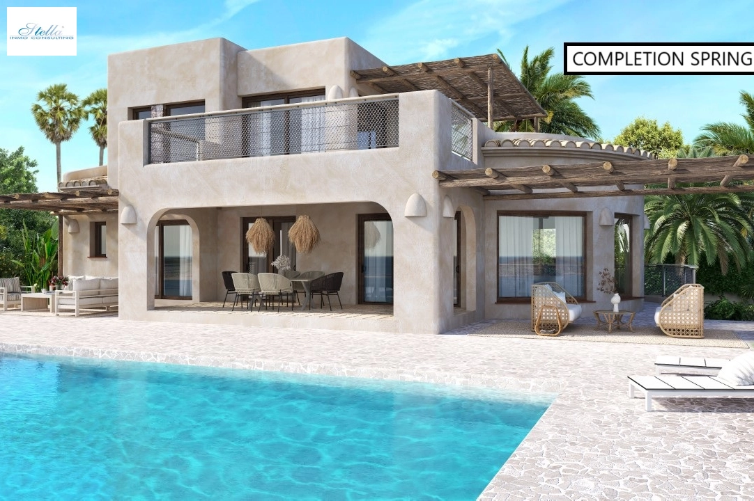 villa in Javea for sale, built area 226 m², year built 2025, air-condition, plot area 1001 m², 4 bedroom, 4 bathroom, swimming-pool, ref.: BP-C3XY4479JAV-1