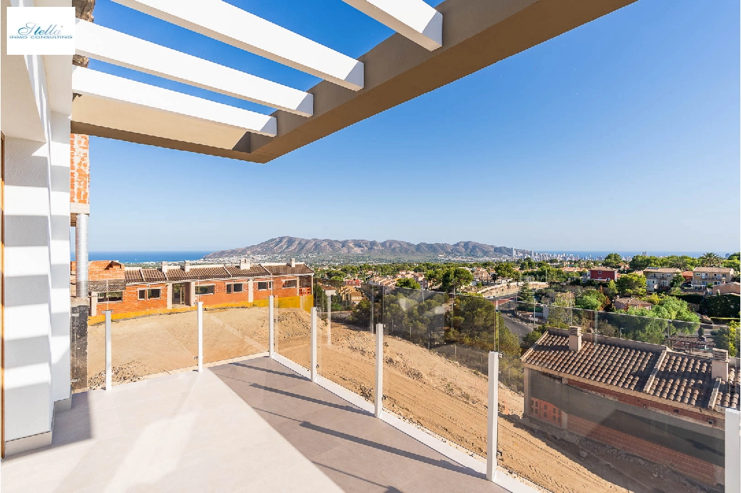 town house in La Nucia for sale, built area 133 m², year built 2025, + KLIMA, air-condition, plot area 167 m², 4 bedroom, 3 bathroom, swimming-pool, ref.: BP-8237NUC-1