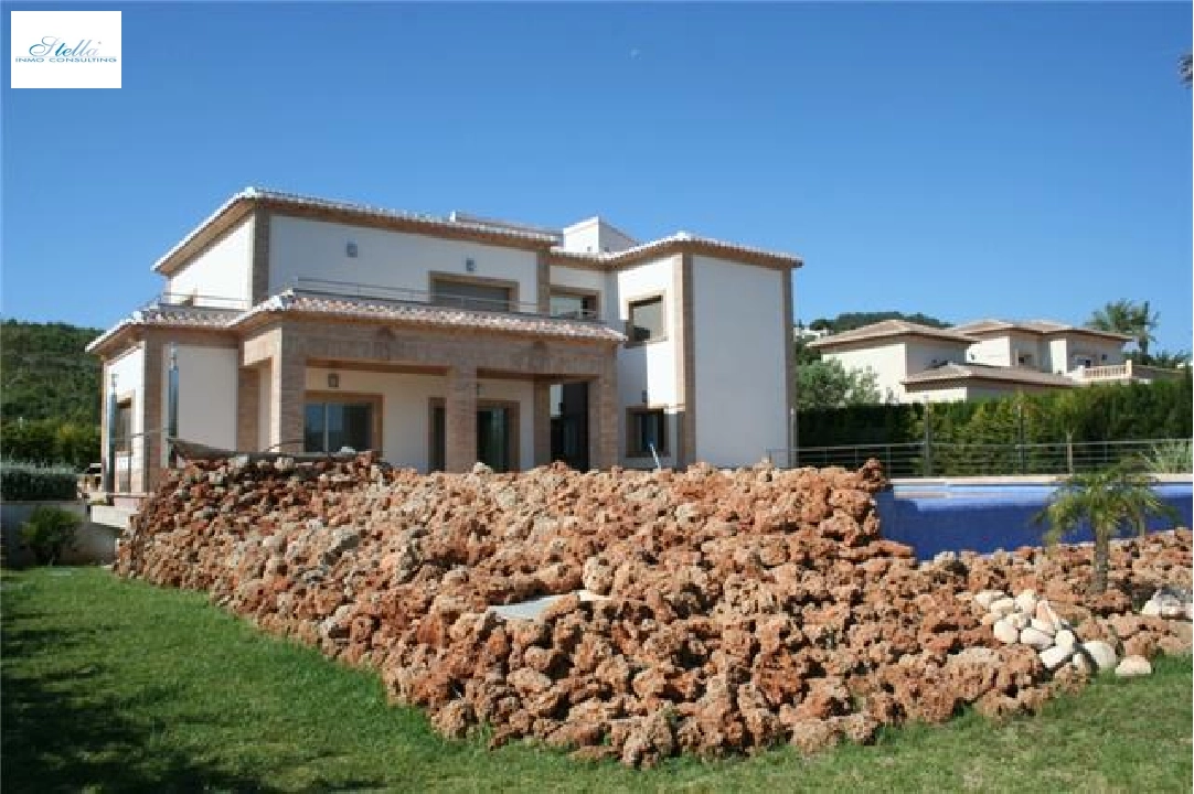 villa in Javea for sale, built area 300 m², year built 2010, condition mint, + central heating, air-condition, plot area 1200 m², 5 bedroom, 4 bathroom, swimming-pool, ref.: 2-0914-10