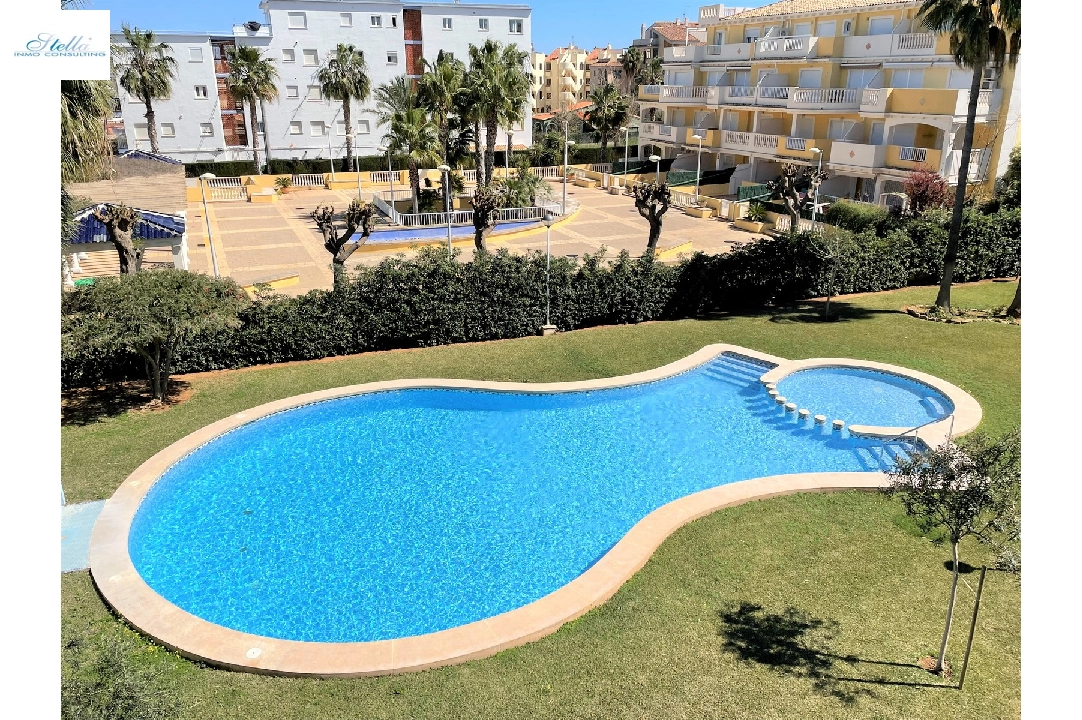 apartment in Denia(Las Marinas) for holiday rental, built area 90 m², year built 2003, condition neat, + central heating, air-condition, 1 bedroom, 1 bathroom, swimming-pool, ref.: T-0318-2